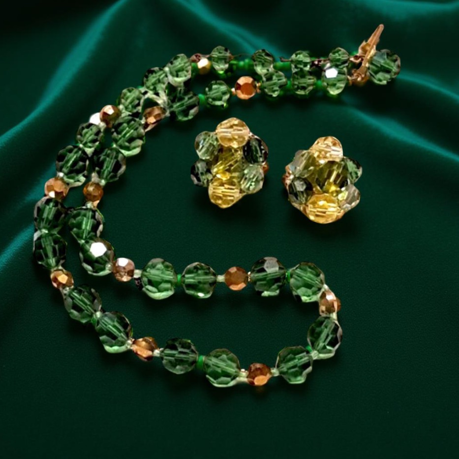 Marvella Jewelry Set 1950s Jewelry Set Vintage Jewelry